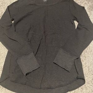 Charcoal Gray Long-Sleeve Thermal